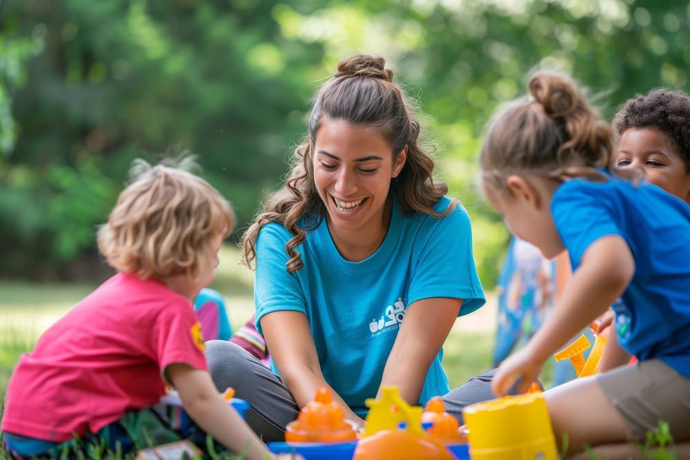 FCC Provider playing with children