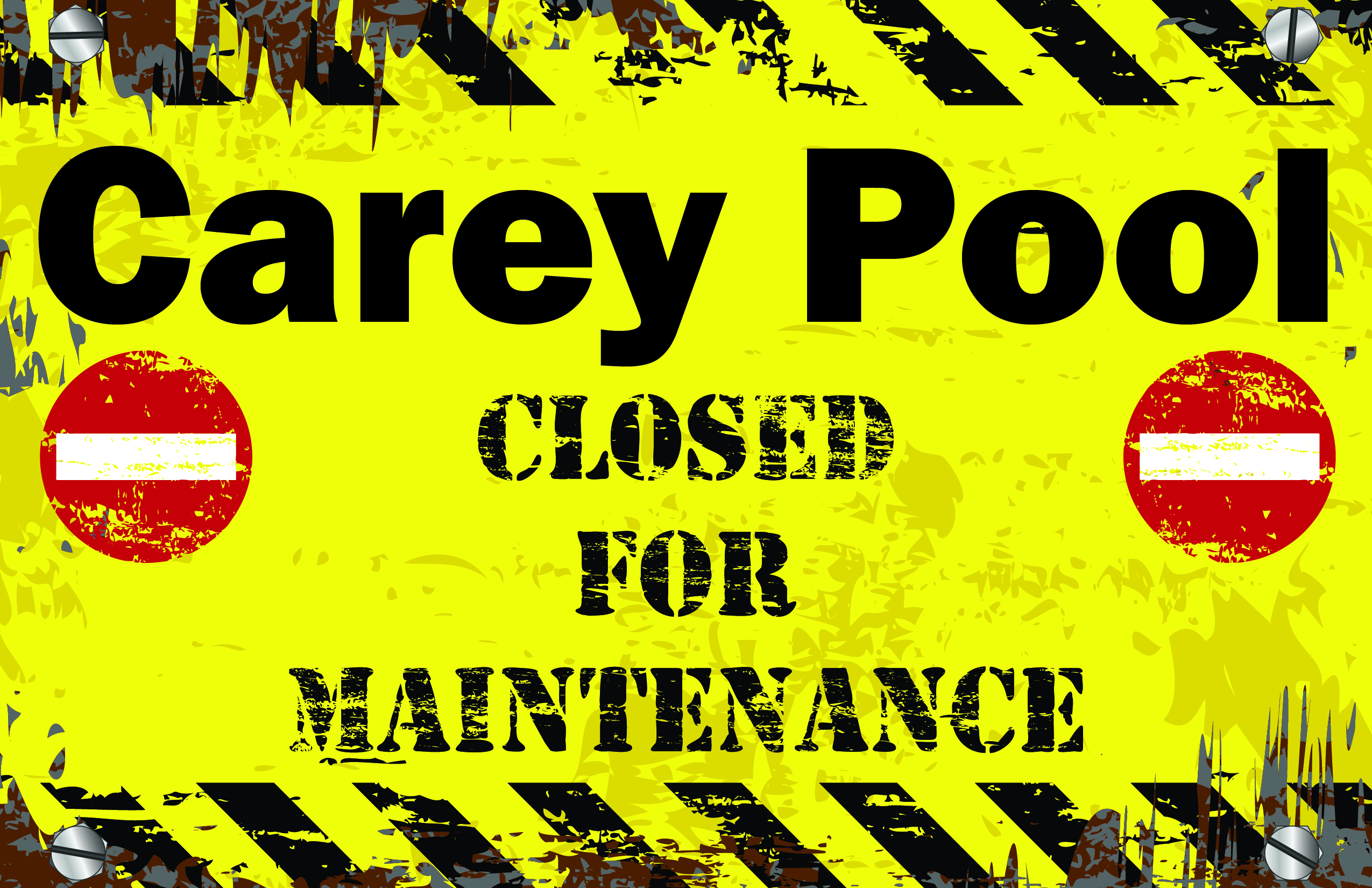 US Army MWR Carey Pool Closure